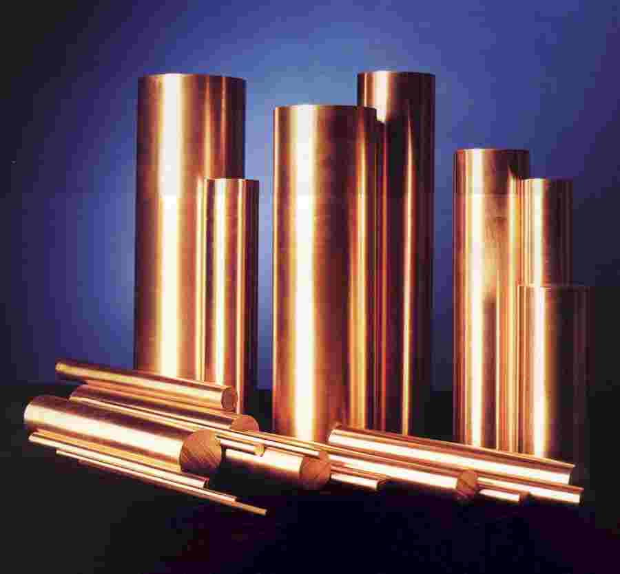 copper, metal, copper alloy, beryllium, tungsten